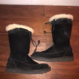 Black Ugg Boots Size 8